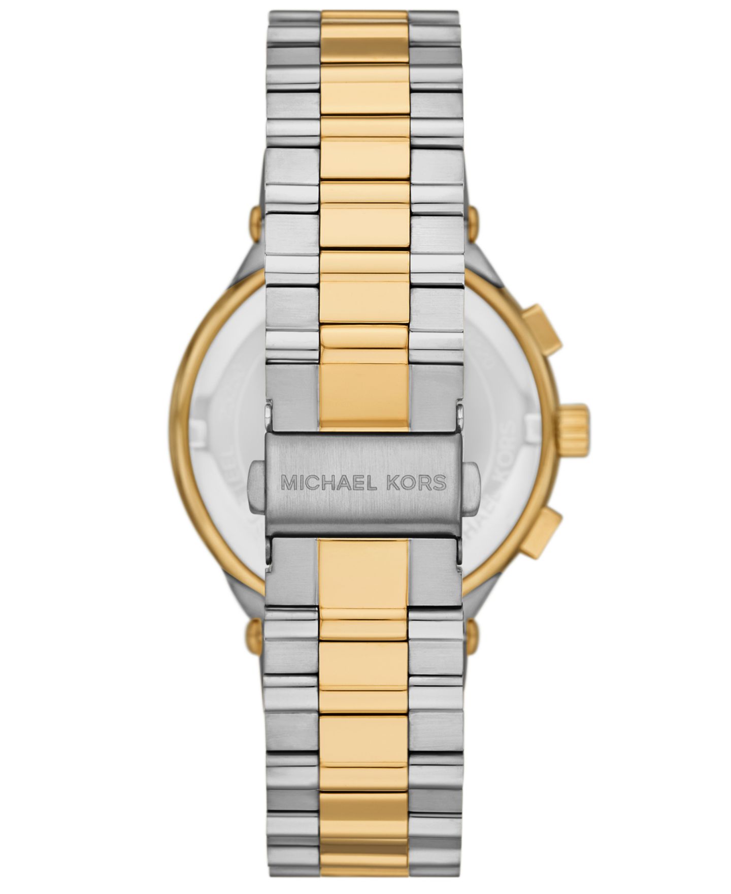 Мужские часы Michael Kors Billie Chronograph Two-Tone Stainless Steel, 44mm — фото 2