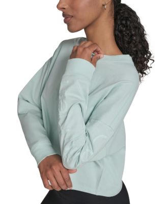 Performance Women's Logo Cropped Long-Sleeve Top