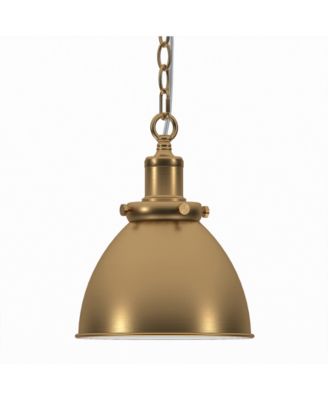 Elodie 8" Metal Pendant with Metal Shade