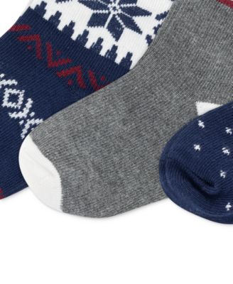 Baby 3-Pk. Holiday Truck Socks
