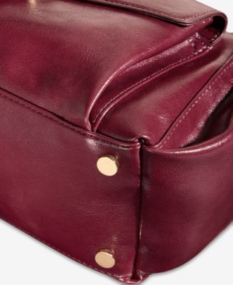 Jynna Medium Glazed Shoulder Bag, Exclusively at Macy's