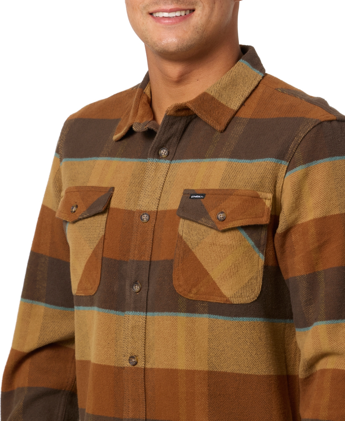 O'neill Richmond Flannel Button-up Shirt In Multi