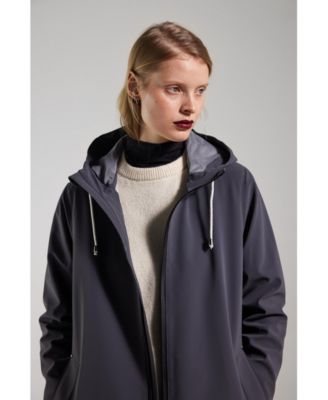 Women's Mosebacke Lightweight Zip Matte Raincoat