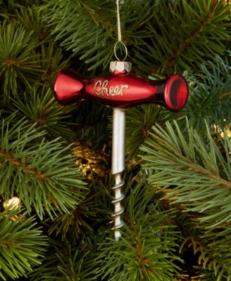 Spirits Glass Bottle Opener Ornament, Macy's Exclusive 
