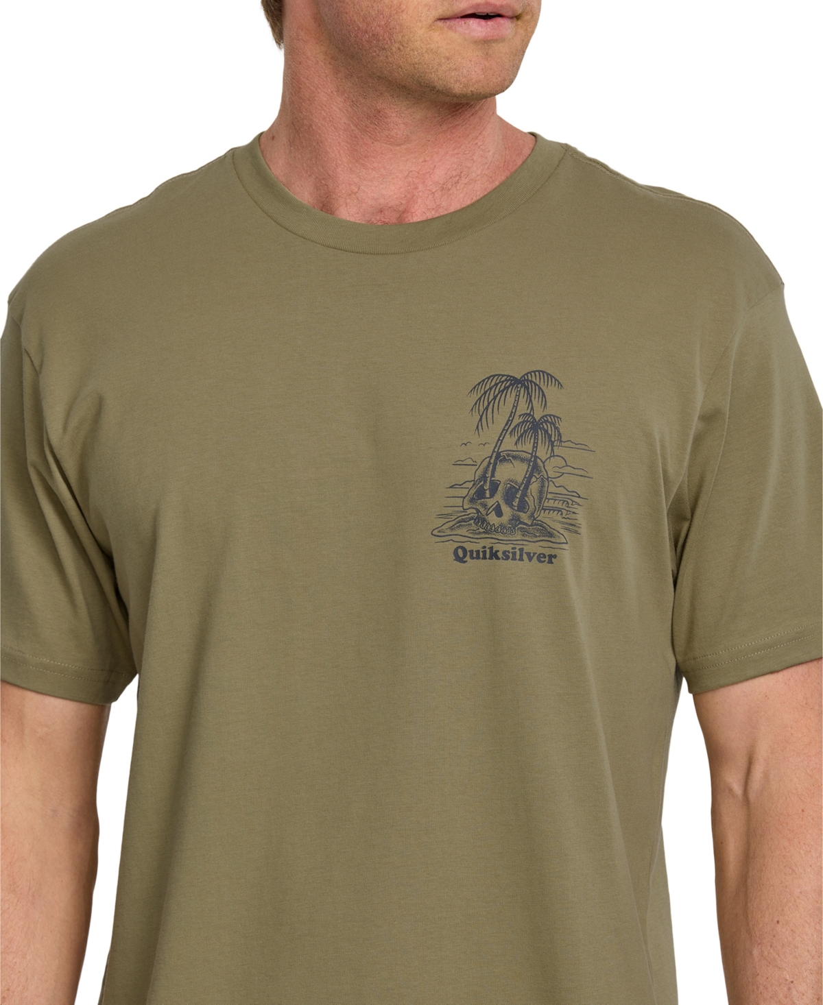 Quiksilver Men's Overgrown Short Sleeve T-Shirt