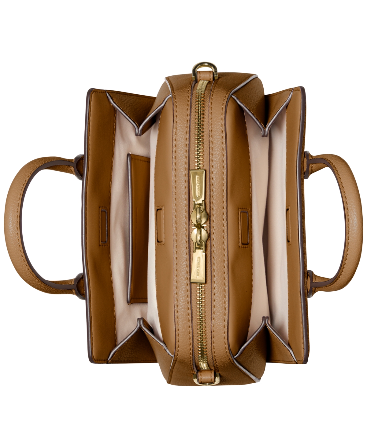 Michael Kors Michael  Laila Extra-small Signature Logo Crossbody Bag In Brown