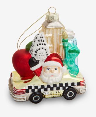 New York City Icons Glass Ornament, Macy's Exclusive