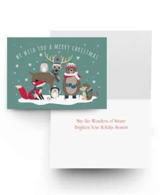 Christmas Animals Holiday Boxed Cards
