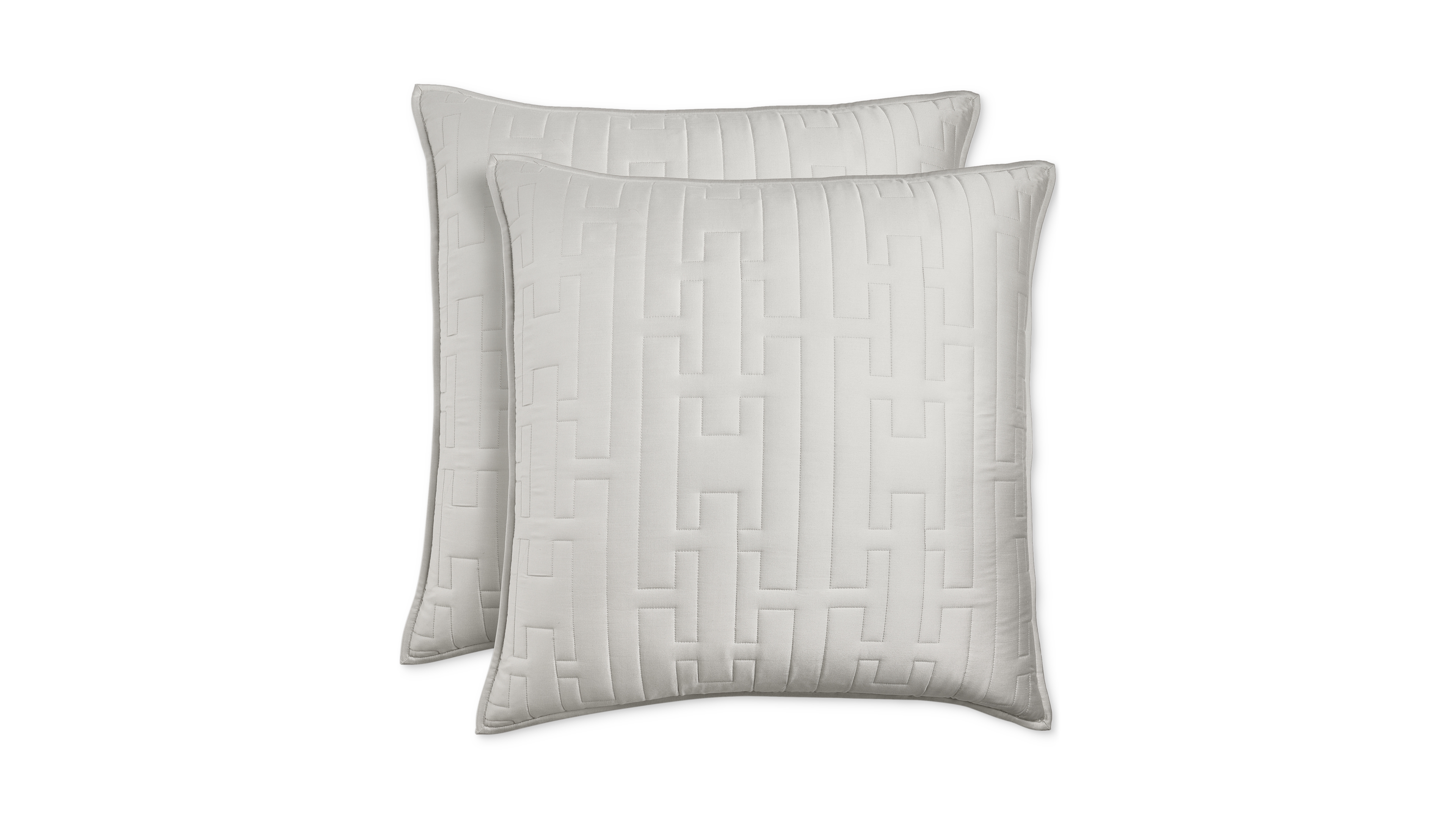 Hotel Collection Chain Links 2-Pc. Sham Set, European
