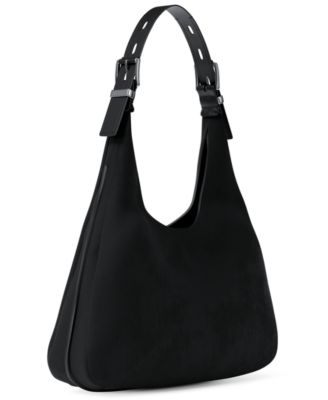 Michael Kors Women's Nolita Large Nubuck Hobo Shoulder Bag