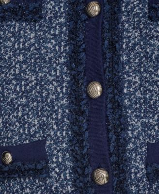 Petite Button-Front Cardigan 