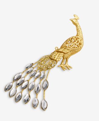 Christmas Glitters Peacock Ornament, Macy's Exclusive 