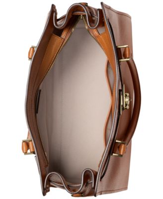 Michael Kors Hamilton Moderne Large Leather Satchel