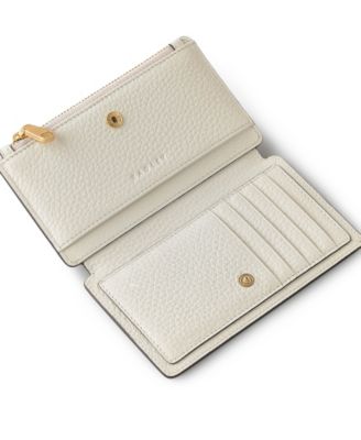 Coin Street Embroidery Zip Top Wallet