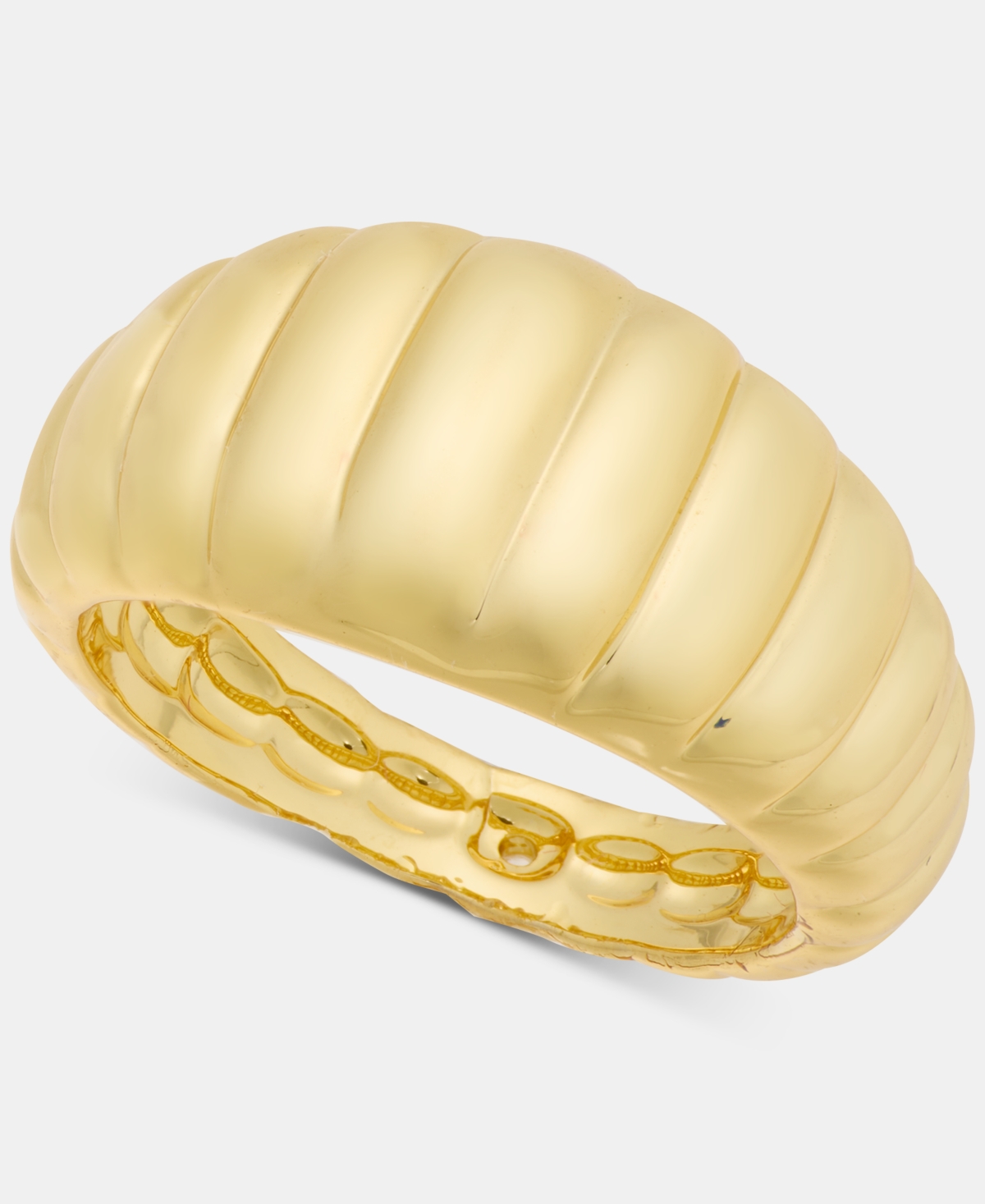 Gold-Tone Chunky Bubble Metal Ring, Macy's Exclusive - Yellow