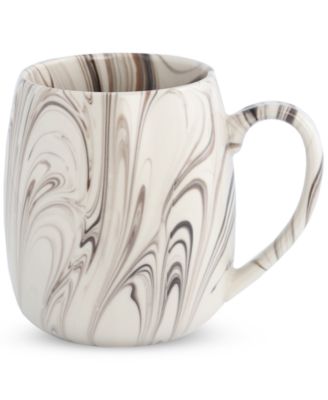 Marble Pattern Mugs, Set of 4