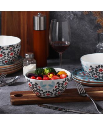 Floral 12-Pc. Dinnerware Set, Service for 4