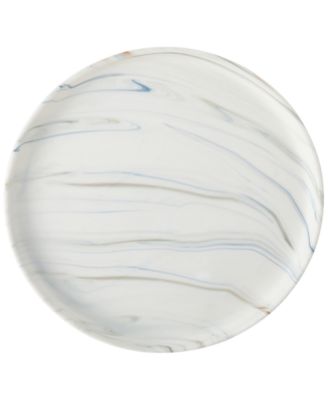Lorren Home Trends - Matte Marble Pattern Serving Platter