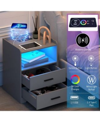 Vanity Makeup Desk with Mirror and Lights