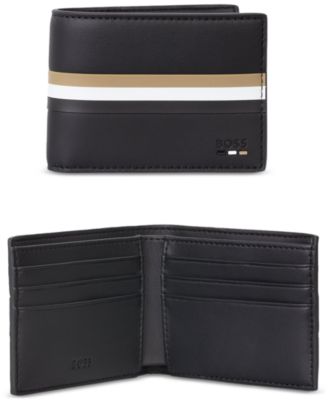 Hugo Boss - Men's Ray Six-Card Stripe Logo Wallet