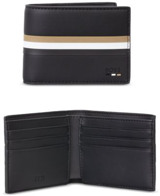 HUGO BY Hugo Boss Men's Ray Six-Card Stripe Logo Wallet - Macy's