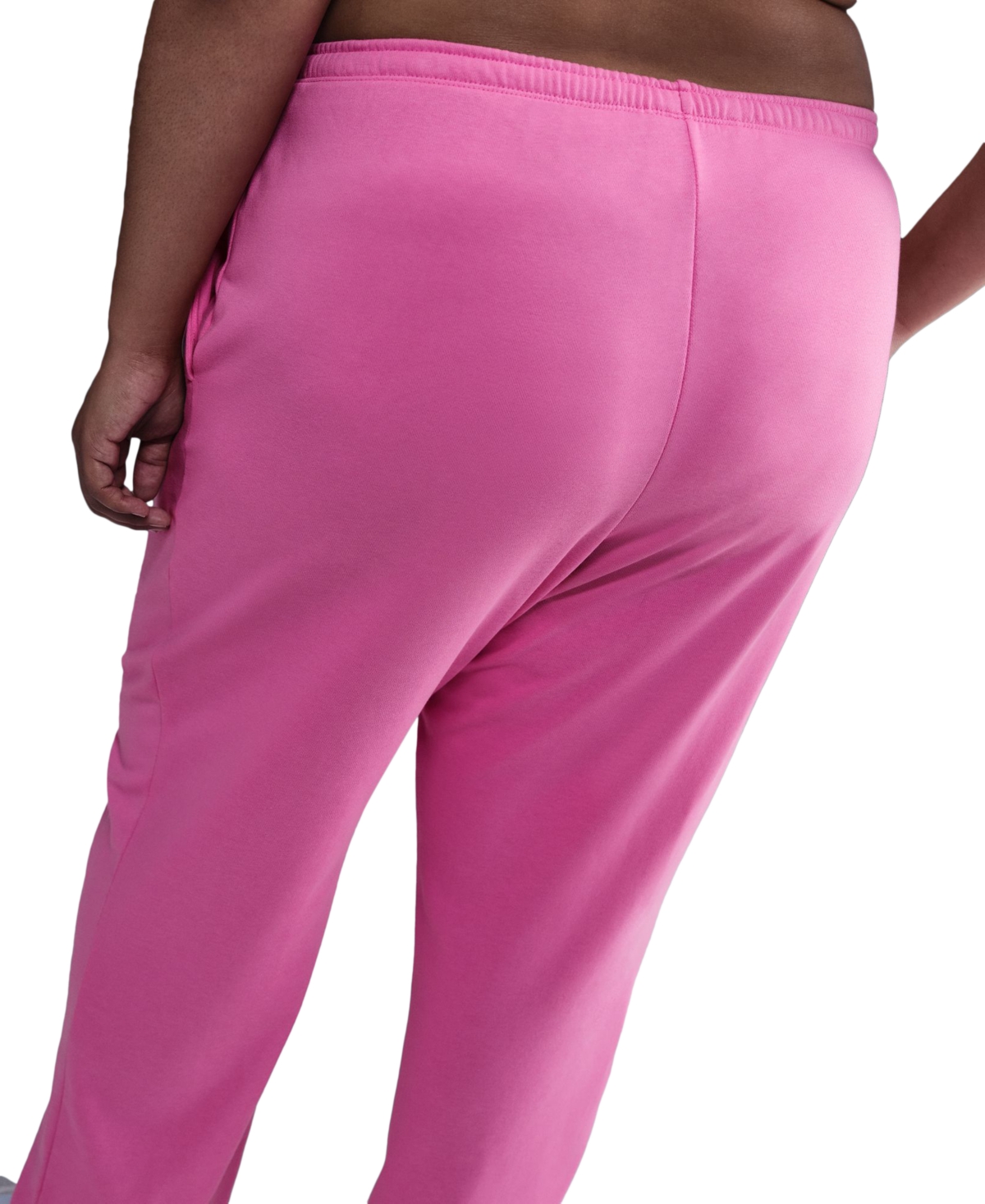 Nike Plus Size Chill Terry Full-zip French Terry Hoodie In Pink