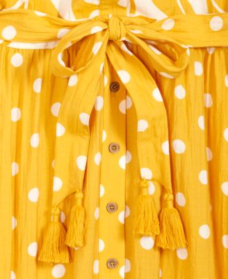 Women's Tie-Waist Dress, Macy's Exclusive - | Alix Friedberg Capsule Collection 