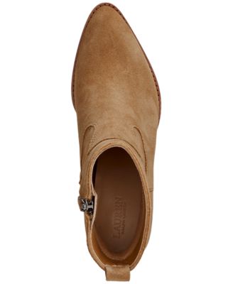 Women's Harpher Burnished Leather Booties