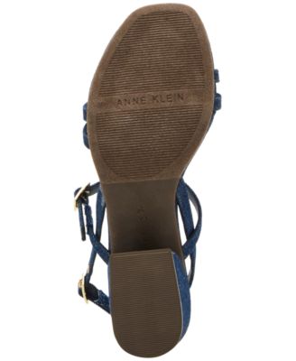 Women's Mackenzie Strappy Buckle Block Heel Dress Sandals