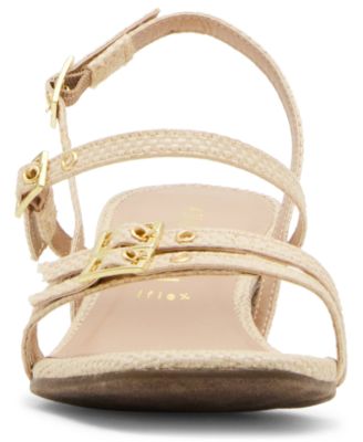 Women's Mackenzie Strappy Buckle Block Heel Dress Sandals