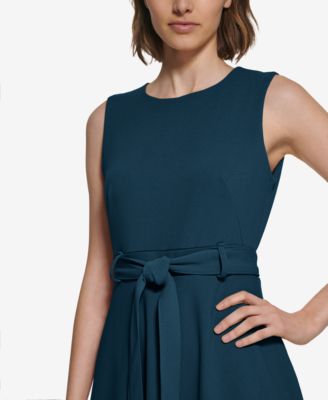 Women's Sleeveless Midi A-Line Dress