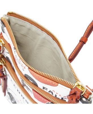 Women's Atlanta Falcons Triple-Zip Crossbody Bag
