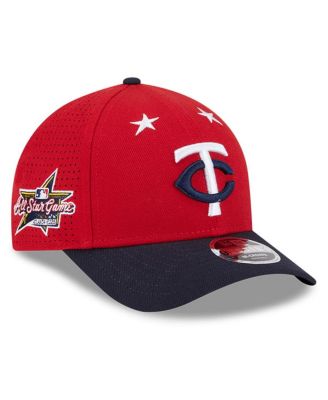 New Era - Men's Red/Navy Minnesota Twins 2025 MLB All-Star Game 9FORTY M-Crown Adjustable Hat