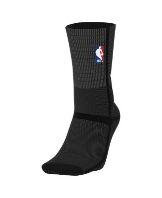 Nike - Men's and Women's&nbsp;Black NBA Logo man Unicorn Cushion Crew Socks