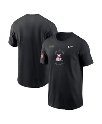 Nike - Men's Black Arizona Wildcats 2025 Military Appreciation Performance T-Shirt