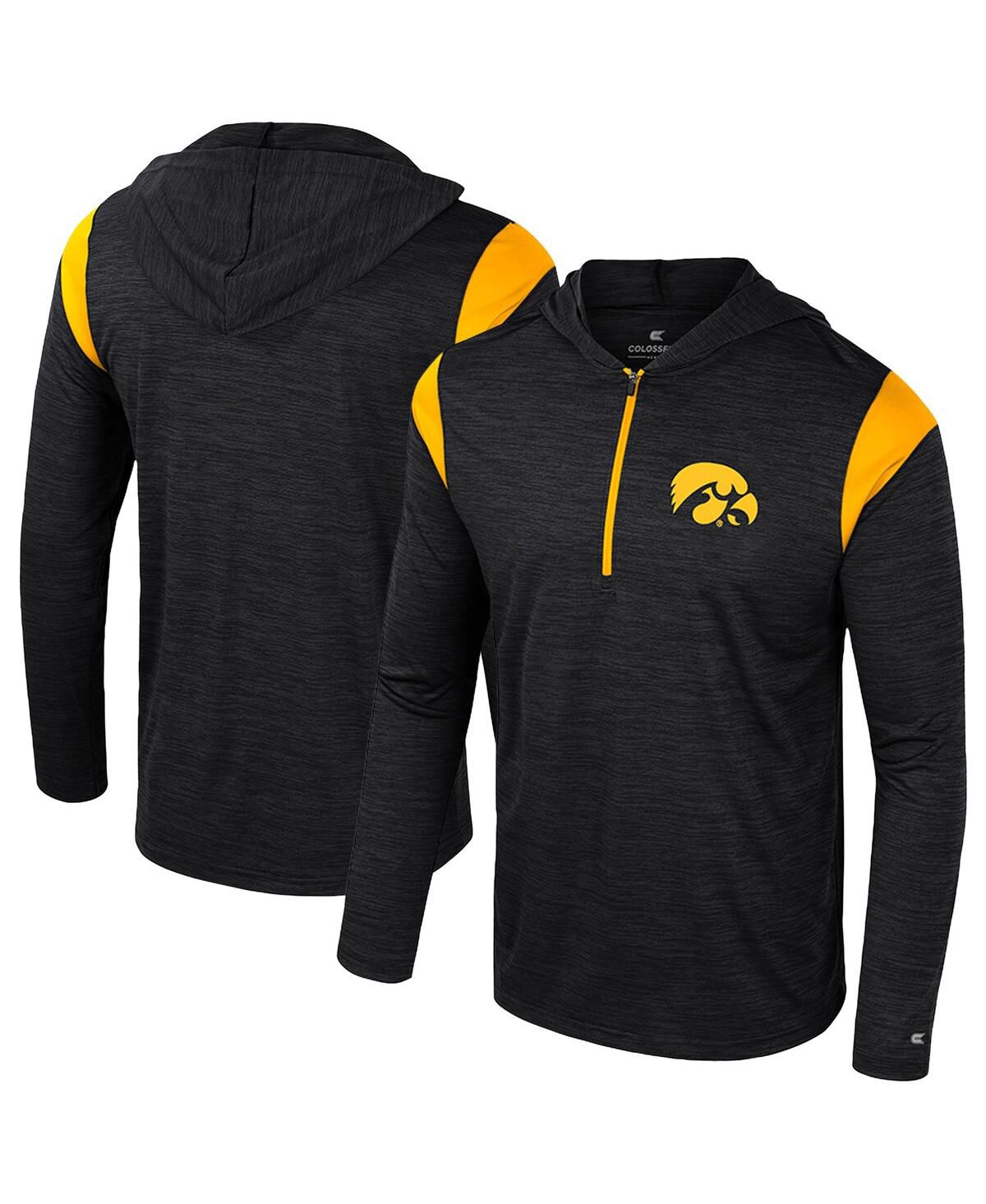 Мужская черная ветровка Iowa Hawkeyes Dozer на полупрозрачной молнии
