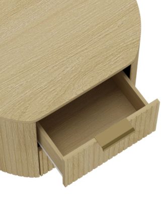 Olivia 26.5" 2-Drawer Nightstand