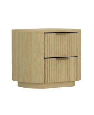 Olivia 26.5" 2-Drawer Nightstand