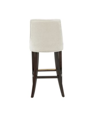 Beever 43.7" Chenille Upholstered Barstool