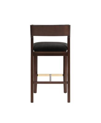 Patricia 39.2" Velvet Upholstered Barstool