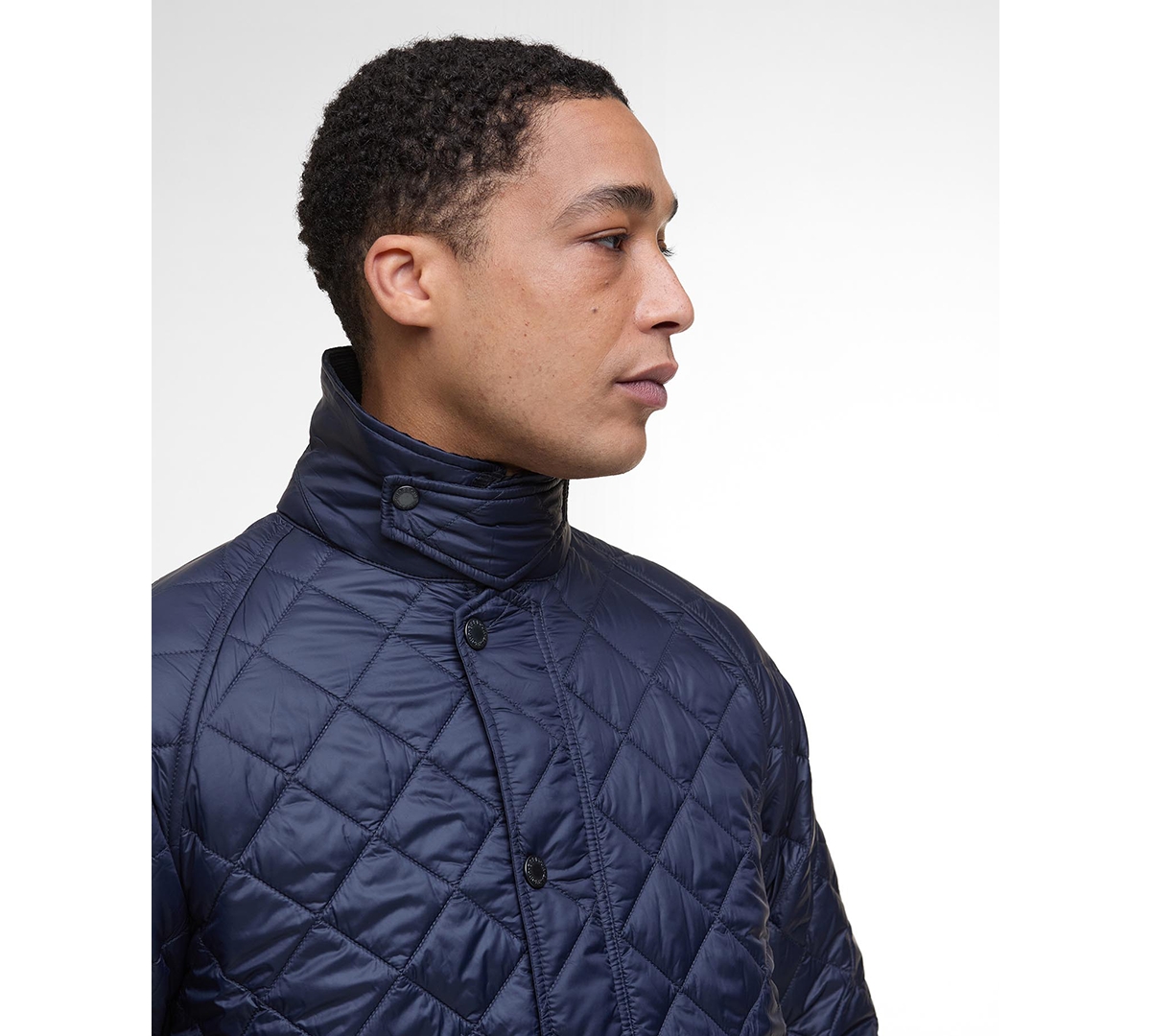 Barbour Men's Powell Waterproof Jacket In Blue