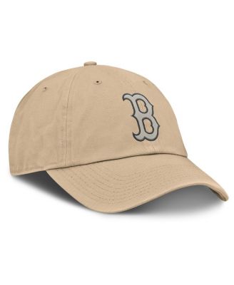 Men's Khaki Boston Red Sox Club Adjustable Hat