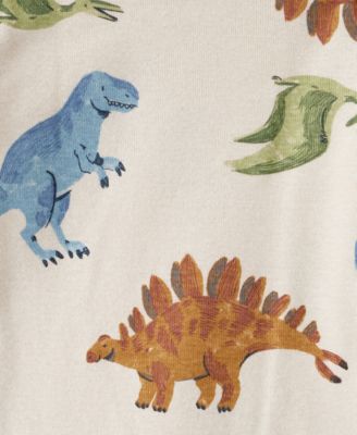 Baby Cotton Long-Sleeve Bodysuits, 4 Pack