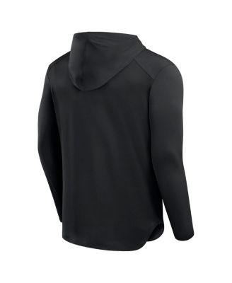 Men's Black San Diego Padres Front Office Power Mono Long Sleeve Hoodie T-Shirt