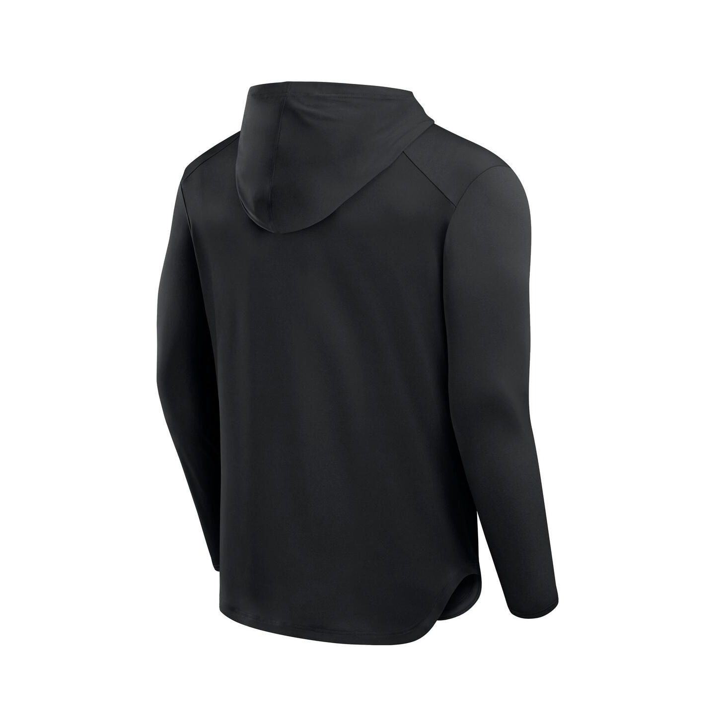 Мужское худи Fanatics Black San Diego Padres Front Office Power Mono Long Sleeve T-Shirt — фото 2