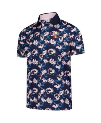 Men's Navy Arnold Palmer Invitational Springs Floral Polo Shirt