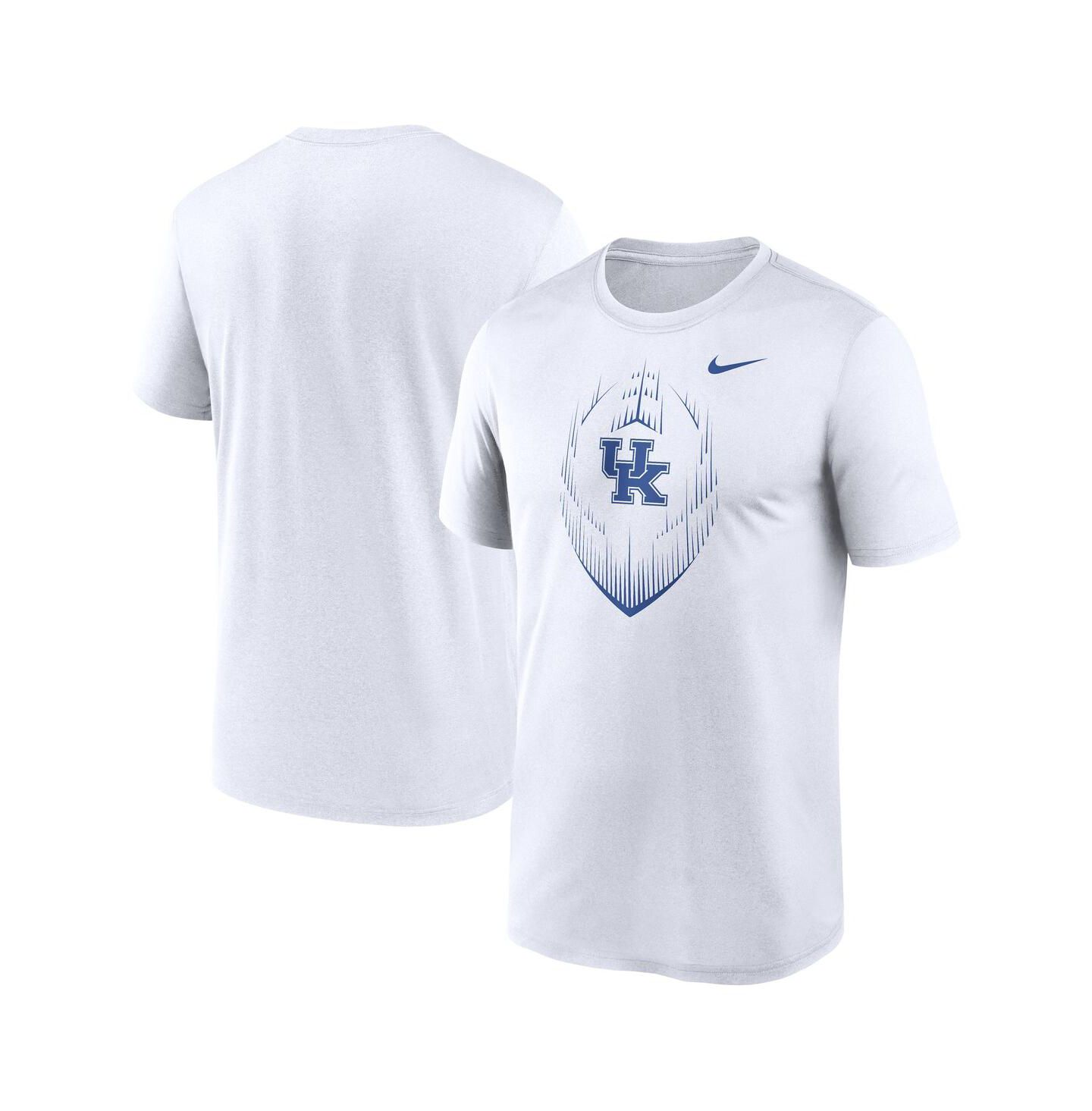Мужская футболка Nike White Kentucky Wildcats Primetime Legend Icon Performance — фото 1
