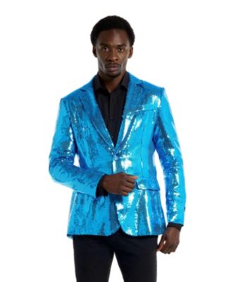 Men's Shiny Party Blazer - Sequins USA