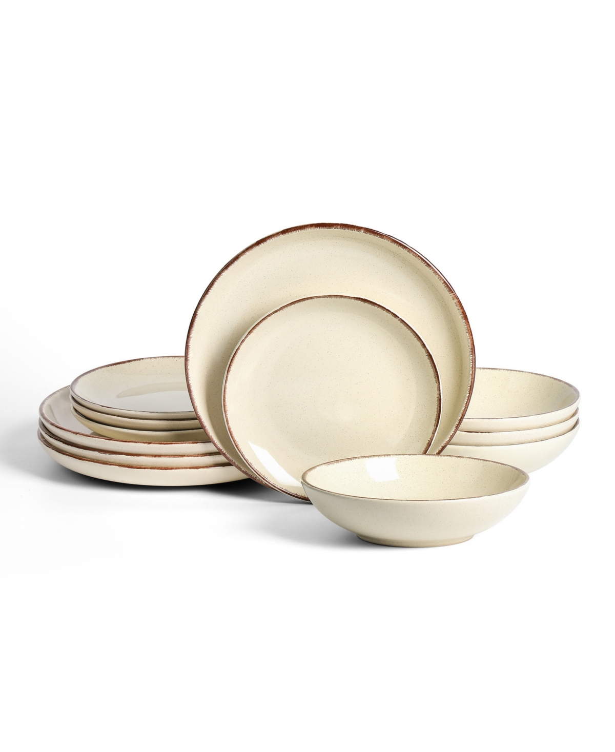 Heath 12 Pc. Dinnerware Set, Service for 4 - Coffee