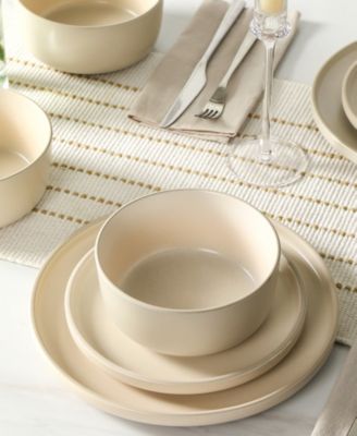 Amber 24 Pc. Dinnerware Set, Service for 8